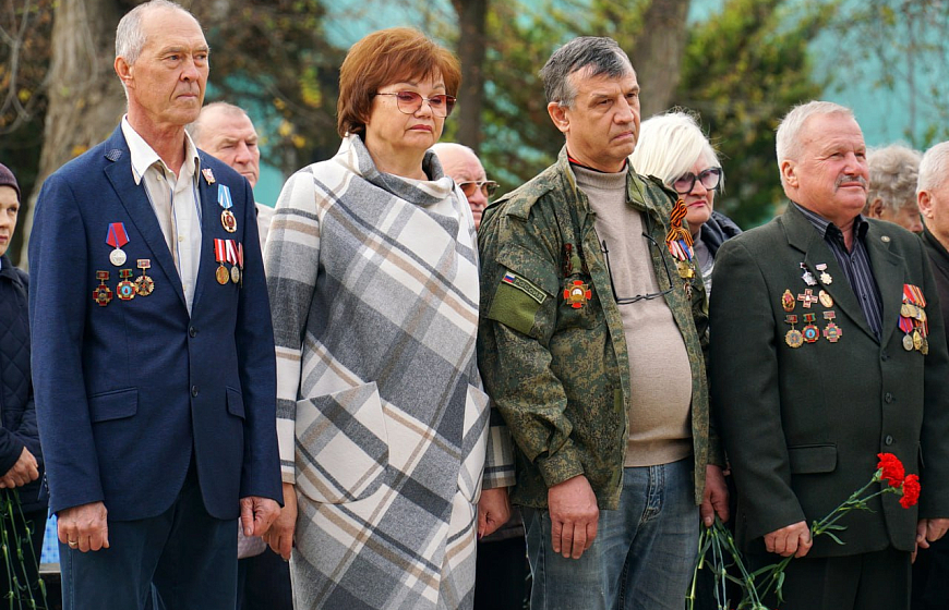 В Евпатории чествовали ликвидаторов последствий радиационных аварий и катастроф